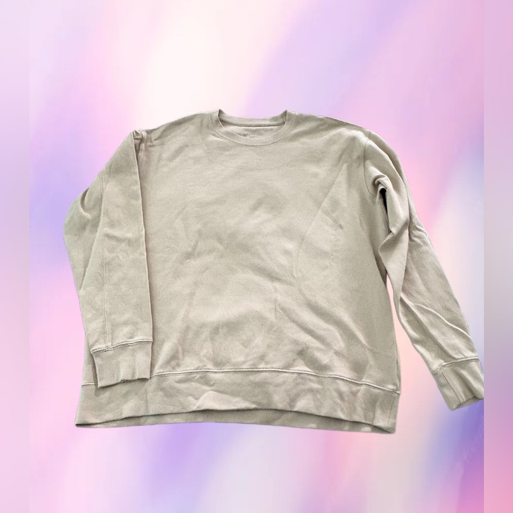 Boody Unisex Crew Neck in Sand - US L
